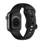 Silicone Watch Band, Size: Large Size For Apple Watch Ultra 49mm&Watch Ultra 2 49mm / Series 9&8&7 45mm / SE 3&SE 2&6&SE&5&4 44mm / 3&2&1 42mm(Black) - Image 4