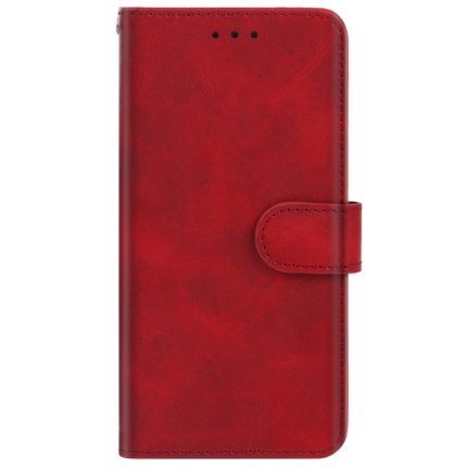 Leather Phone Case For TCL 20 SE(Red)