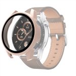 For Huawei Watch GT 3 46mm PC + Tempered Glass Watch Protective Case(Pink) - Image 2