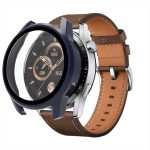 For Huawei Watch GT 3 46mm PC + Tempered Glass Watch Protective Case(Dark Blue) - Image 2