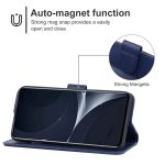 Leather Phone Case For Realme UI (BLUE) - Image 3