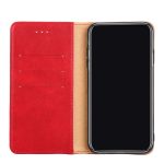 For OnePlus 5T Non-Magnetic Retro Texture Horizontal Flip Leather Case with Holder & Card Slots & Wallet(Red) - Image 2