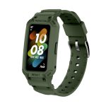 For Huawei Band 7 / 6 / Honor Band 6 Integrated TPU Watch Band(Army Green) - Image 2