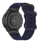 For Amazfit T-Rex / T-Rex Pro / Ares Three-ring Black Buckle Nylon Watch Band(Blue) - Image 2