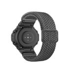 For Amazfit T-Rex / T-Rex Pro / Ares Adjustable Buckle Braided Nylon Watch Band (Grey) - Image 2