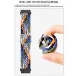 For Amazfit T-Rex / T-Rex Pro / Ares Adjustable Buckle Braided Nylon Watch Band(Colorful) - Image 3