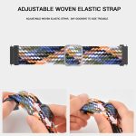For Amazfit T-Rex / T-Rex Pro / Ares Adjustable Buckle Braided Nylon Watch Band(Colorful) - Image 2