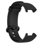 For Xiaomi MI Watch Lite / Redmi Watch Litchi Texture Leather Watch Band(Black) - Image 2