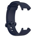 For Xiaomi MI Watch Lite / Redmi Watch Litchi Texture Leather Watch Band(Ink Blue) - Image 2