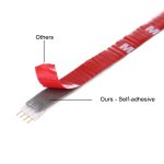 2m USB TV White Board Colorful Light Epoxy Rope Light 60 LEDs SMD 5050 with 50cm USB Interface Cable & 17 Keys Remote Control, DC 5V - Image 3