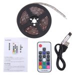 2m USB TV White Board Colorful Light Epoxy Rope Light 60 LEDs SMD 5050 with 50cm USB Interface Cable & 17 Keys Remote Control, DC 5V - Image 4