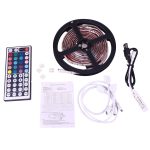 4 x 50cm USB TV Epoxy Rope Light, Wide: 10mm 3W IP65 Waterproof 30 LEDs SMD 5050 with 44-keys Remote Controller(Colorful Light)