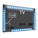 4 x 50cm USB TV Epoxy Rope Light, Wide: 10mm 3W IP65 Waterproof 30 LEDs SMD 5050 with 44-keys Remote Controller(Colorful Light) - Image 5