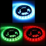 1m USB TV RGB Epoxy Rope Light 14.4W 60 LEDs SMD 5050 White Board, DC 5V - Image 6