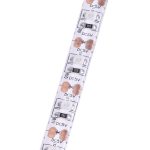 1m USB TV Epoxy Rope Light  4.8W 60 LEDs SMD 3528 White Board with 50cm USB Interface Cable, DC 5V(Blue Light) - Image 4