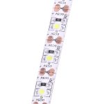 1m USB TV Epoxy Rope Light  4.8W 60 LEDs SMD 3528 White Board with 50cm USB Interface Cable, DC 5V(White Light) - Image 4