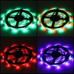 5m USB TV Epoxy RGB Rope Light 24W 60 LEDs SMD 3528 White Board LED Lamp, DC 5V