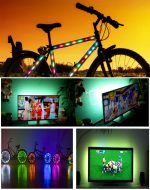 5m USB TV Epoxy RGB Rope Light 24W 60 LEDs SMD 3528 White Board LED Lamp, DC 5V - Image 3