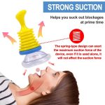 Home Portable Respiratory Trainer Πνιγμός Συσκευή Έκτακτης Ανάγκης Κιτ πρώτων βοηθειών για ενήλικα παιδιά (Διαφανές μαύρο) - Image 3