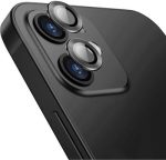 Για iPhone 12 / 12 mini ENKAY Hat-Prince κράμα αλουμινίου + κάλυμμα φακού κάμερας από σκληρυμένο γυαλί Προστατευτικό πλήρους κάλυψης (Μαύρο)
