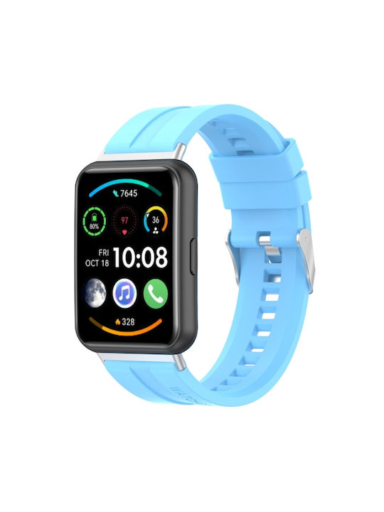 a2790155-60c4-4c96-ba3a-d287c69e4613_0-1.jpg Για Huawei Watch Fit 2 Tire Tread Watch Band (Sky Blue) - Image 1