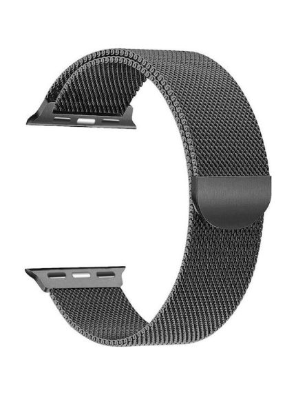 Milanese Λουράκι Μεταλλικό Μαύρο (Amazfit GTS)