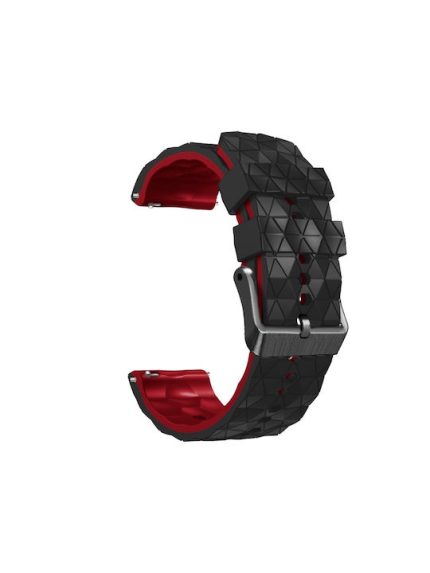 Football Pattern Two-color Λουράκι Σιλικόνης Κόκκινο (Mi Watch)