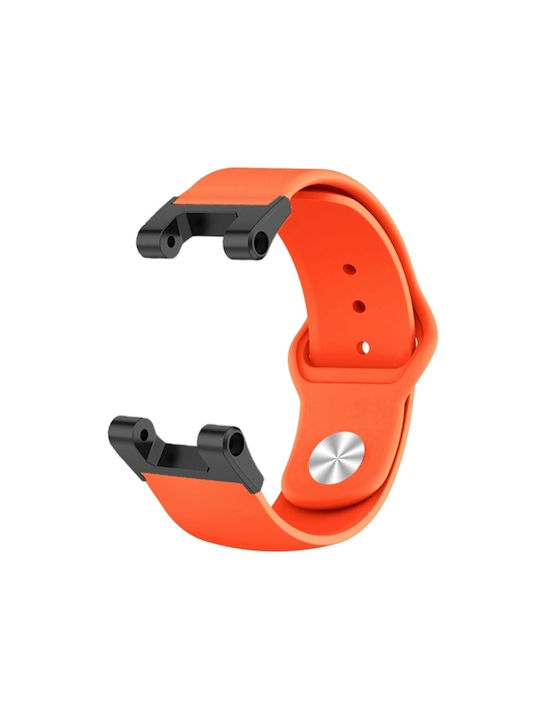 a401d503-c57f-4b25-a2d3-9801da5e5ce2_0-1.jpg For Amazfit T-Rex / T-Rex Pro / Ares Silicone Reverse Buckle Watch Band (Orange) - Image 1