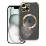 Electro Mag Cover συμβατό με MagSafe για IPHONE 15 gold