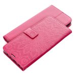 Θήκη MEZZO Book για IPHONE 15 mandala magenta - Image 3