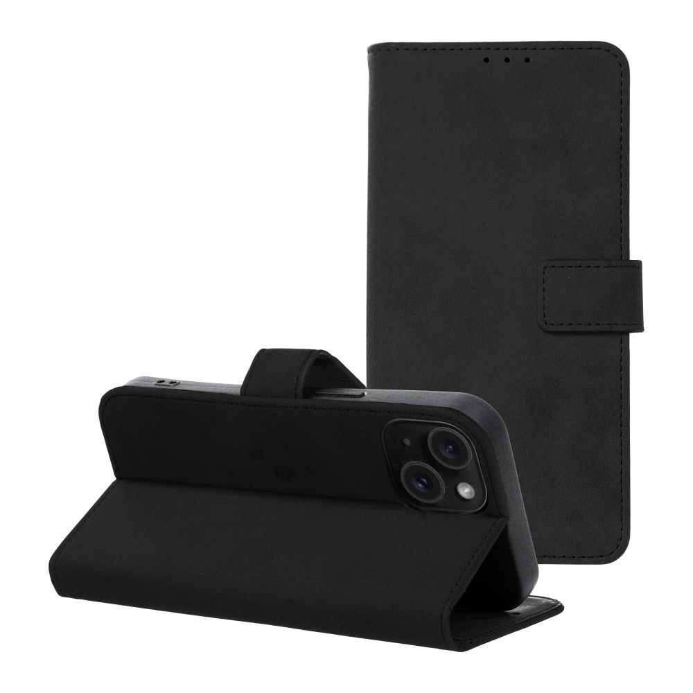 a61550bbc9f0336c51cfbcffd92bf833 Θήκη TENDER Book για IPHONE 15 μαύρη - Image 1