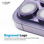 X-ONE Sapphire Glass για Camera Armor Pro Camera Lens - για iPhone 15 Pro / 15 Pro Max - Image 2