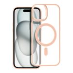 Matte Mag Cover συμβατό με MagSafe για IPHONE 15 ροζ - Image 2