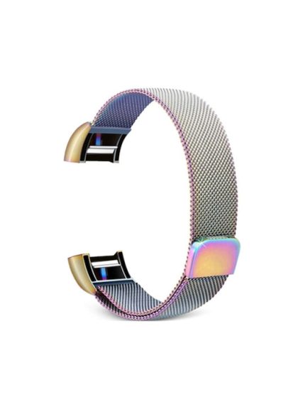 Charge 2 Size S Λουράκι Ανοξείδωτο Ατσάλι Πολύχρωμο (FITBIT Charge 2 (FITBIT))