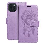 Θήκη MEZZO Book για IPHONE 15 dream catcher μωβ