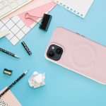 Roar Leather Mag Case - για iPhone 15 ζεστό ροζ