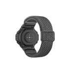 For Amazfit T-Rex / T-Rex Pro / Ares Adjustable Buckle Braided Nylon Watch Band (Grey)