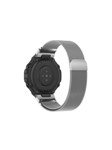 Λουράκι Ανοξείδωτο Ατσάλι Γκρι (Amazfit T-Rex)