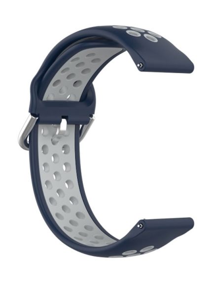 Two Tone Λουράκι Σιλικόνης Navy Μπλε (Huawei Watch 3 / Huawei Watch GT 2 Pro)