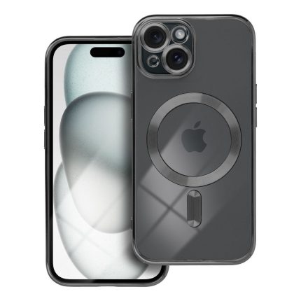 Electro Mag Cover συμβατό με MagSafe για IPHONE 15 μαύρο