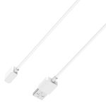 For Xiaomi Mi Band 8 Watch Magnetic Suction Charger USB Charging Cable, Length:1m(White) - Image 4