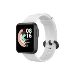 For Xiaomi Watch Mi Watch Lite / Redmi Watch Silicone Sports Watch Band(white)