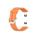Για Huawei Watch Fit TIA-B09 Band Silicone Watch (πορτοκαλί)