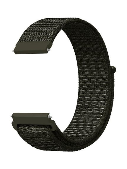 Λουράκι Υφασμάτινο Army Green (Galaxy Watch (46mm) / Gear S3Huawei Watch 3 / Huawei Watch GT 2 Pro)