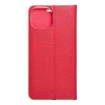 Χρυσή θήκη LUNA Book για IPHONE 15 κόκκινη - Image 3