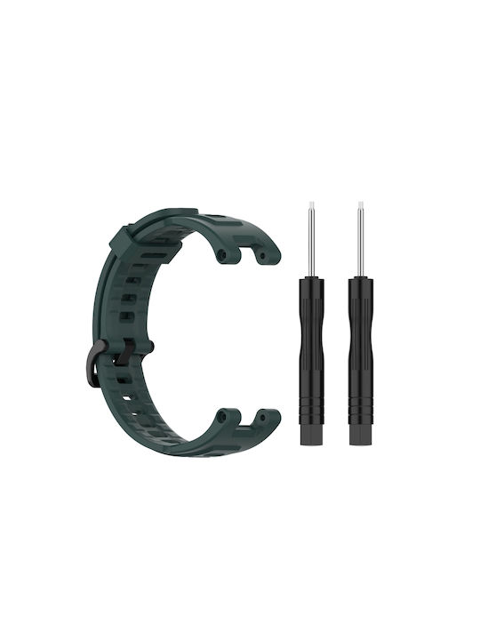 b74be63d-1bf2-4230-b906-ad416f2d705c_0.jpg Για Amazfit T-Rex Pro / Ζάντα σιλικόνης Amazfit T-Rex με εργαλεία αποσυναρμολόγησης, One Size (Olive Green) - Image 1