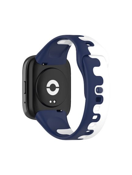 Active Stitching Two Color Λουράκι Σιλικόνης Μπλε (Redmi Watch 3)