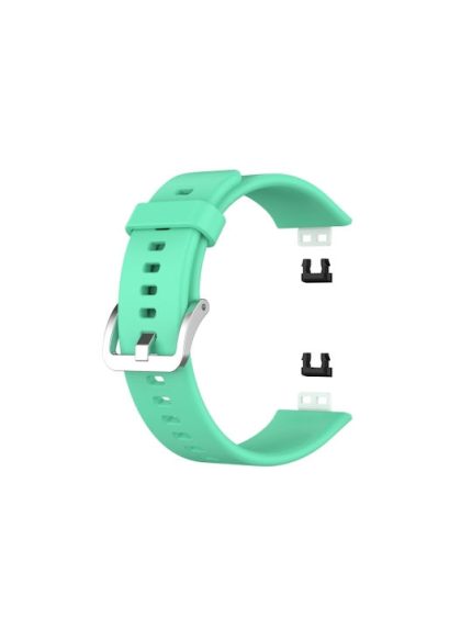 For Huawei Watch Fit TIA-B09 Silicone Watch Band ΑΝΟΙΧΤΟ ΠΡΑΣΙΝΟ