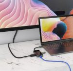 Hoco HB16 Easy expand USB-C Docking Station με HDMI 4K PD Ethernet Γκρι - Image 4