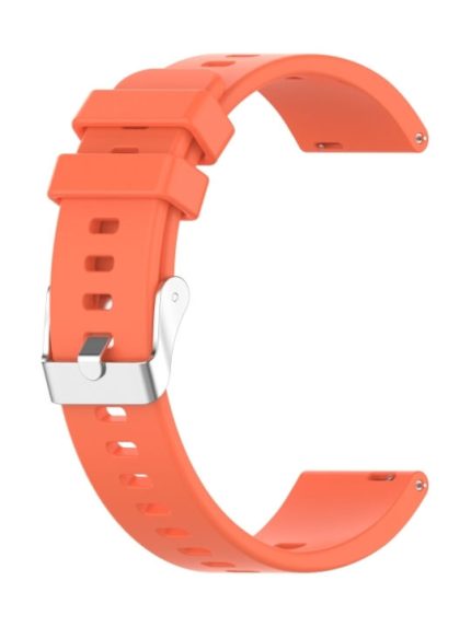 Λουράκι Σιλικόνης Πορτοκαλί (Vivoactive 3/Galaxy Watch 3 41mm/Amazfit Bip)